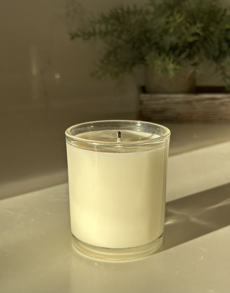 White candle (set of 2)