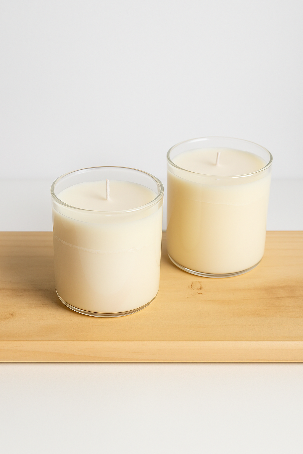 White candle (set of 2)