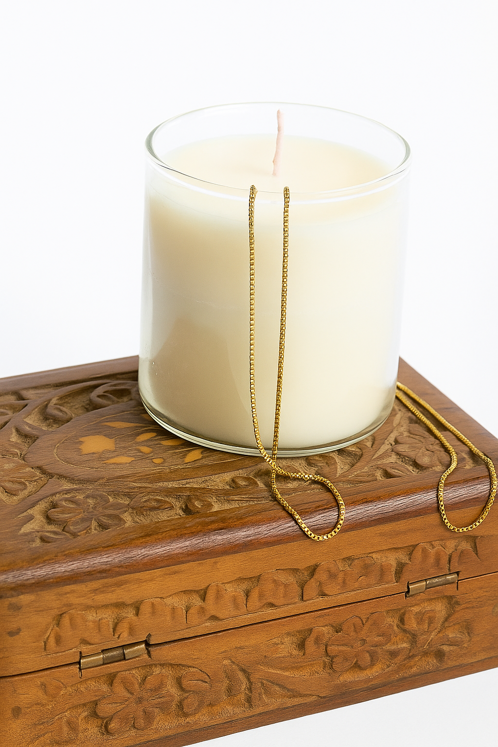 White candle (set of 2)